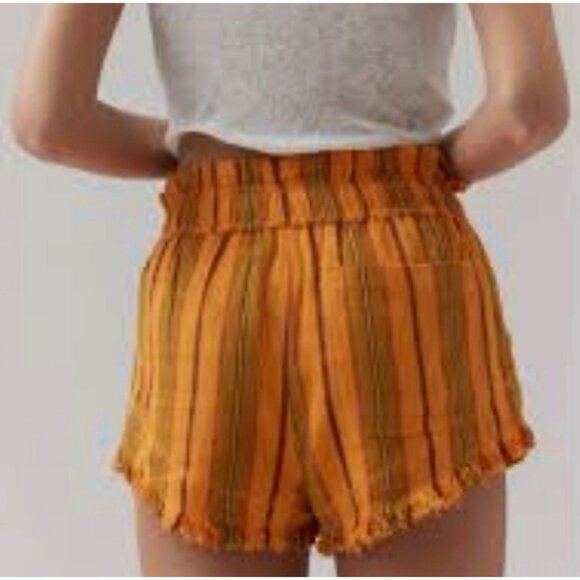 Urban Outfitters Women's Frankie Paperbag Micro Shorts Striped, Size XL NEW - Picture 5 of 16